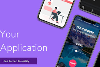 create travel application for android and ios