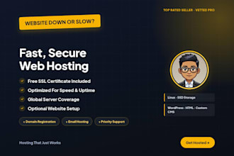 provide secure website hosting with free SSL certificate