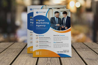do business oriented corporate professional flyer design