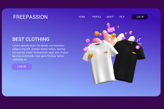 design 3d product mockup and you can have url or embed link for website