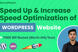 speed up wordpress website and increase wordpress speed optimization