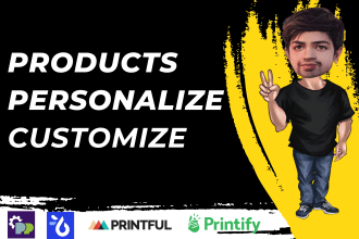 set up product personalization or customization live preview on shopify store