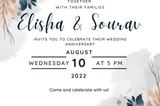 create customized digital invitation, greetings cards