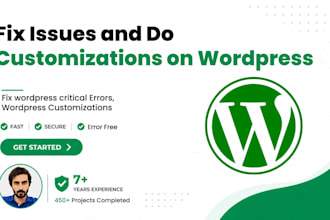 fix wordpress critical error, fix wordpress website, fix wordpress issues