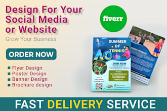 creative real estate flyers, social media posts, and poster design