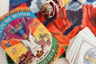 do a reading using the medicine woman tarot and much more