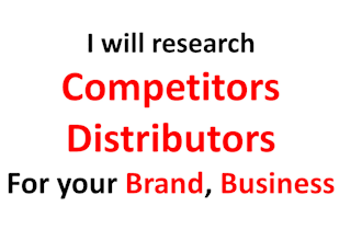 find your competitors and distributors in USA, UK, europe, gcc