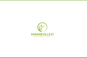create natural spa yoga wellness health beauty logo