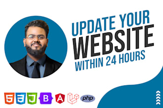 edit, alter and update your website