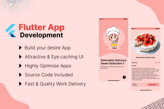 do mobile app development in flutter, java and kotlin