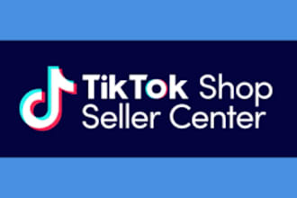 create tiktok shop seller center