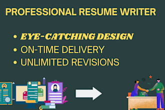 design and write a killer entry level resume for you from scratch