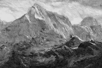 create an a4 sized drawing portrait or landscape grayscale