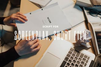 write an award winning screenplay or movie script for you