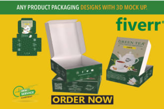 do packaging box design, product box, mailer box
