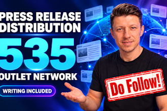 press release distribution on authority websites