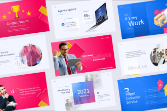 design powerpoint presentation and investor pitch deck