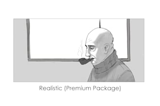 do a storyboard for film, commercials, animation, etc