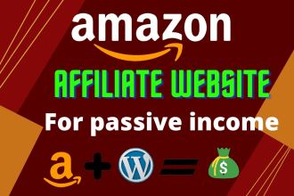 design a secure automated clickbank or amazon affiliate website