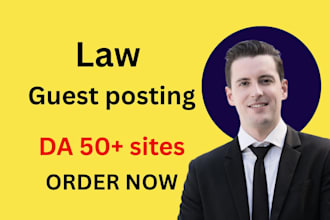 do guest post SEO backlinks niche edits on high da sites for legal guest blog