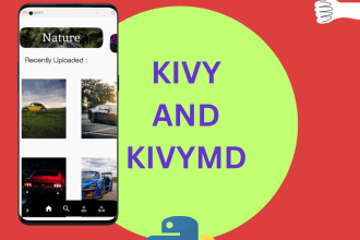 develop desktop apps using kivy and kivymd python