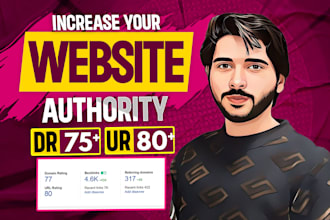 increase domain rating dr ahrefs and ahrefs ur rating with authority backlinks
