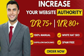 increase ahrefs domain rating dr 70 and ur 80 using white hat seo backlinks