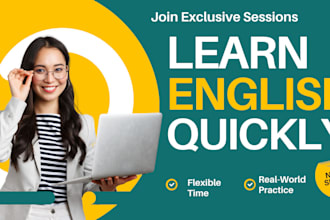 be your expert english tutor to enhance your language skills