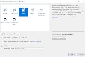 develop aspnet mvc aspnet web API applications