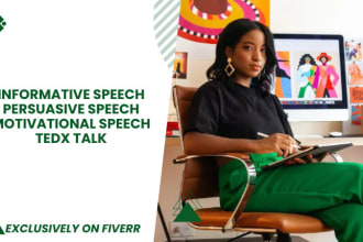 write an amazing informative motivational persuasive speech