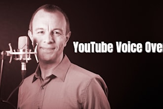 record a professional youtube video narration voice over