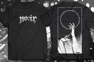 design merchandise for bands and artists