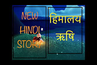 write you a hindi story for youtube