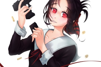 draw your character, oc, fanart in my anime style
