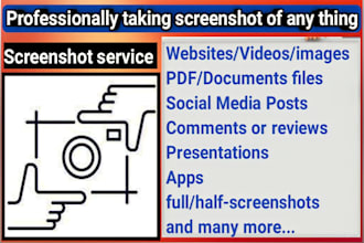 take screenshots of anything
