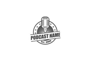 design  high quality podcast logo within 1 day
