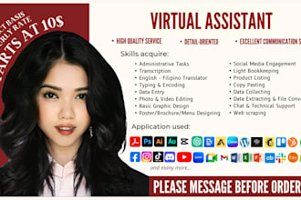 be your reliable virtual assistant for all your needs