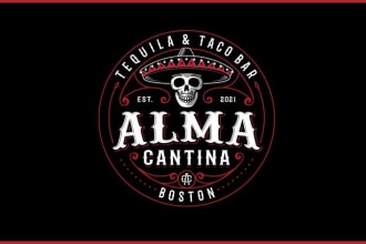 design unique restaurant bar and nightclub logo design