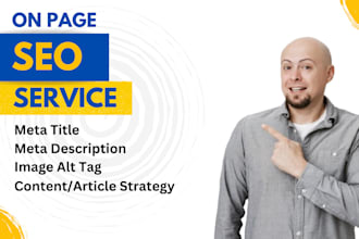 do onpage SEO for your website