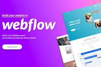 develop a pixel perfect website with webflow