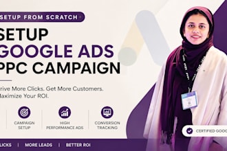 setup google ads adwords PPC campaign from scratch