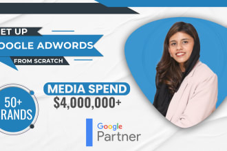 setup and manage google ads adwords PPC campaign