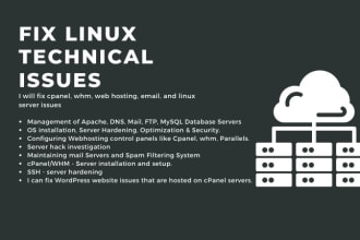 fix linux cpanel mysql mail dns plesk wordpress vps hosting server issues