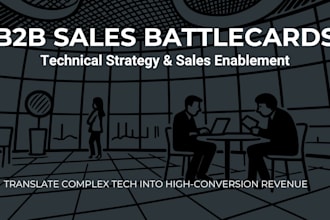 build b2b sales battle cards and sales enablement strategy