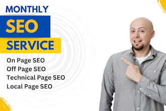rank your website in google, monthly SEO service