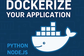 dockerize your python nodejs or any app professionally