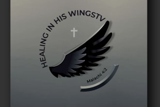 design a unique church logo, church seal and 3d  mockup