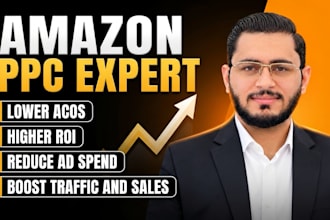 create, manage and optimise amazon PPC ads campaigns, amazon PPC expert