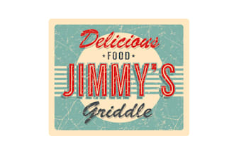 do an amazing retro vintage, hipster, monogram logo design