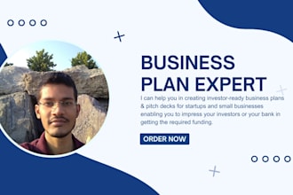 write an investor ready business plan for your business